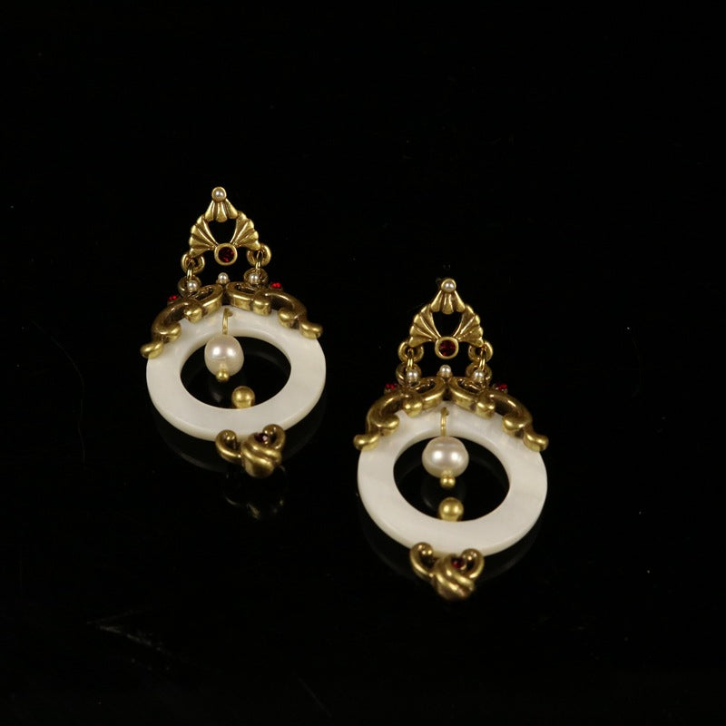 A Pair of Medieval Earrings