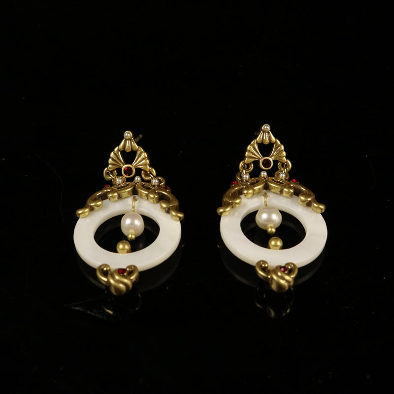 A Pair of Medieval Earrings