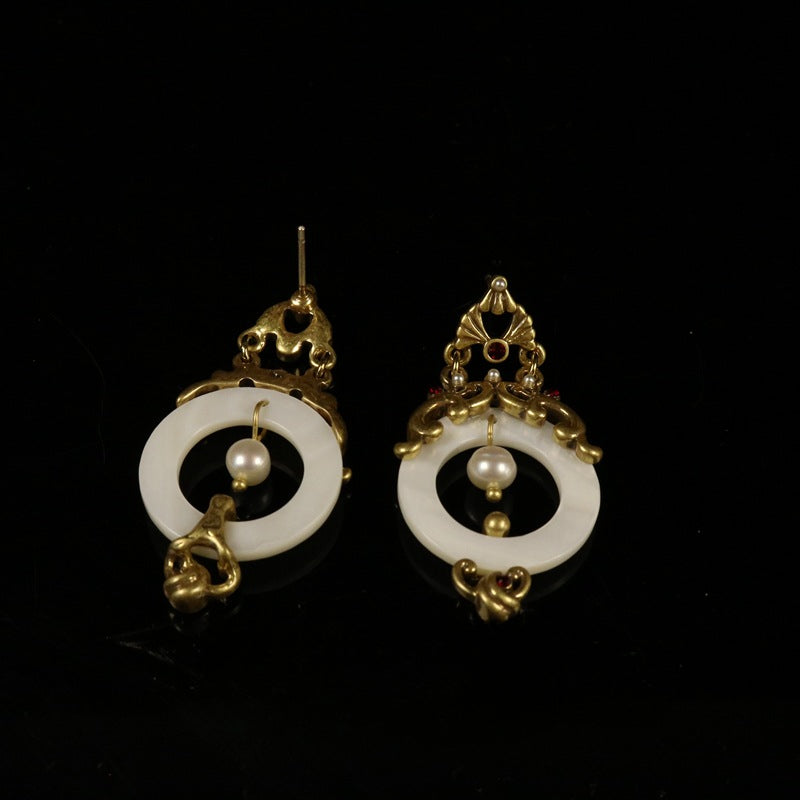 A Pair of Medieval Earrings