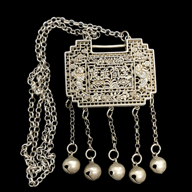 Chinese Vintage Lock Pendant