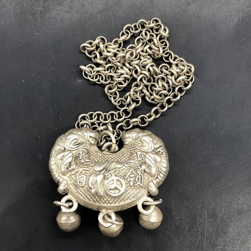 Chinese Vintage Lock Pendant